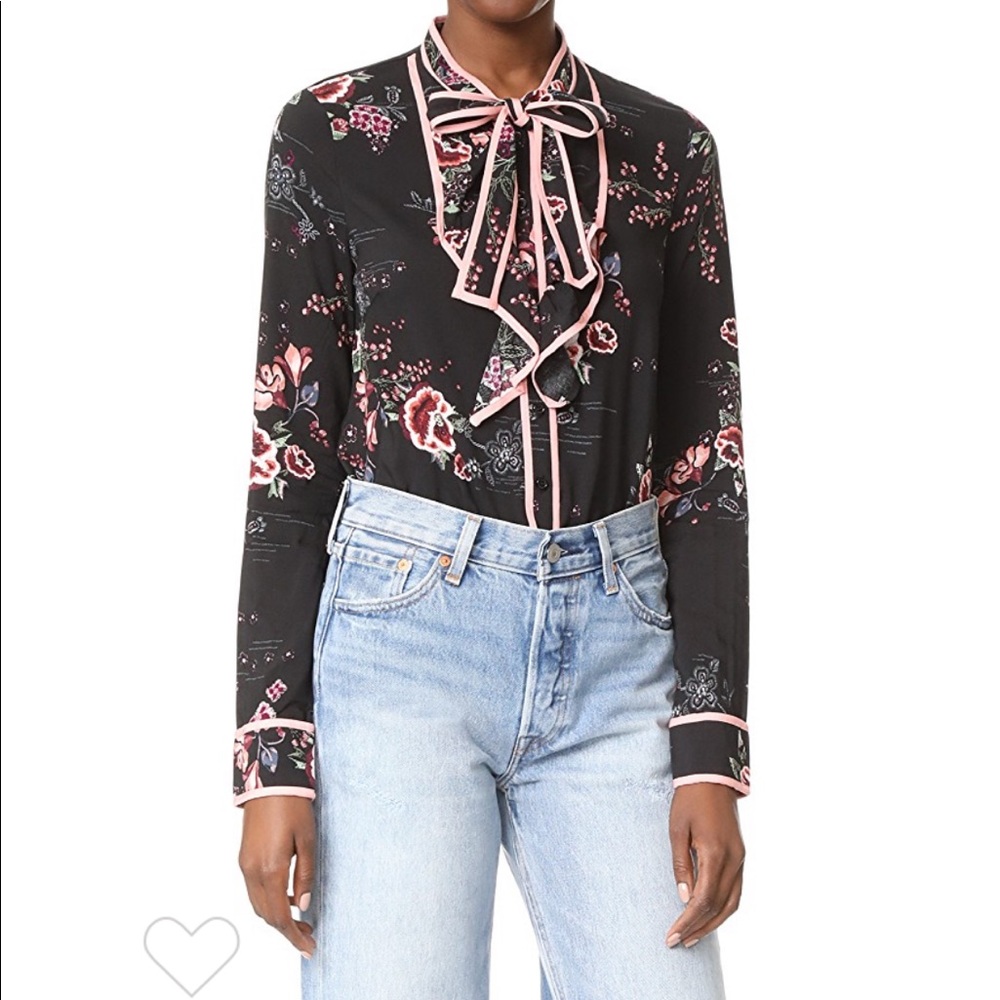 Re: named floral blouse